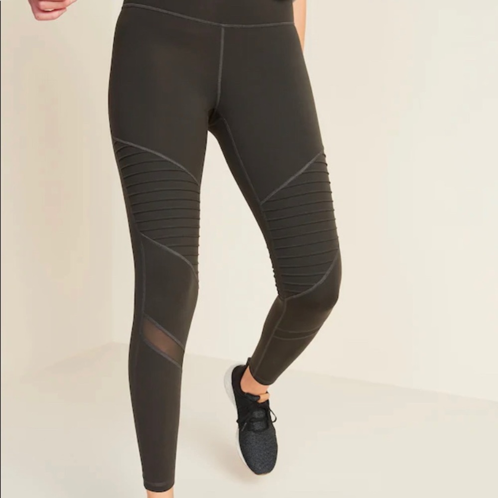 High-Waisted Elevate Moto 7/8-Length Leggings